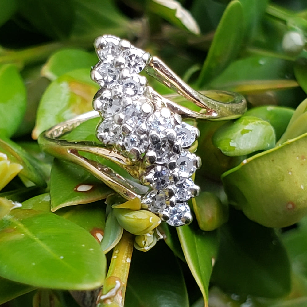 Diamond Anniversary Ring / Diamond Statement Ring / Diamond Pinky Ring