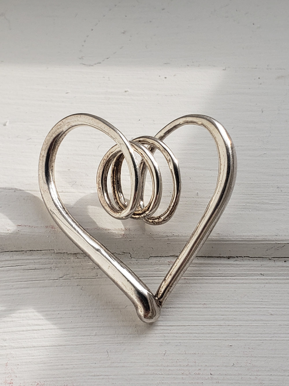 Birks and Joannie Rochette "I Heart Mom" Pendant / Sterling Silver Birks Pendant