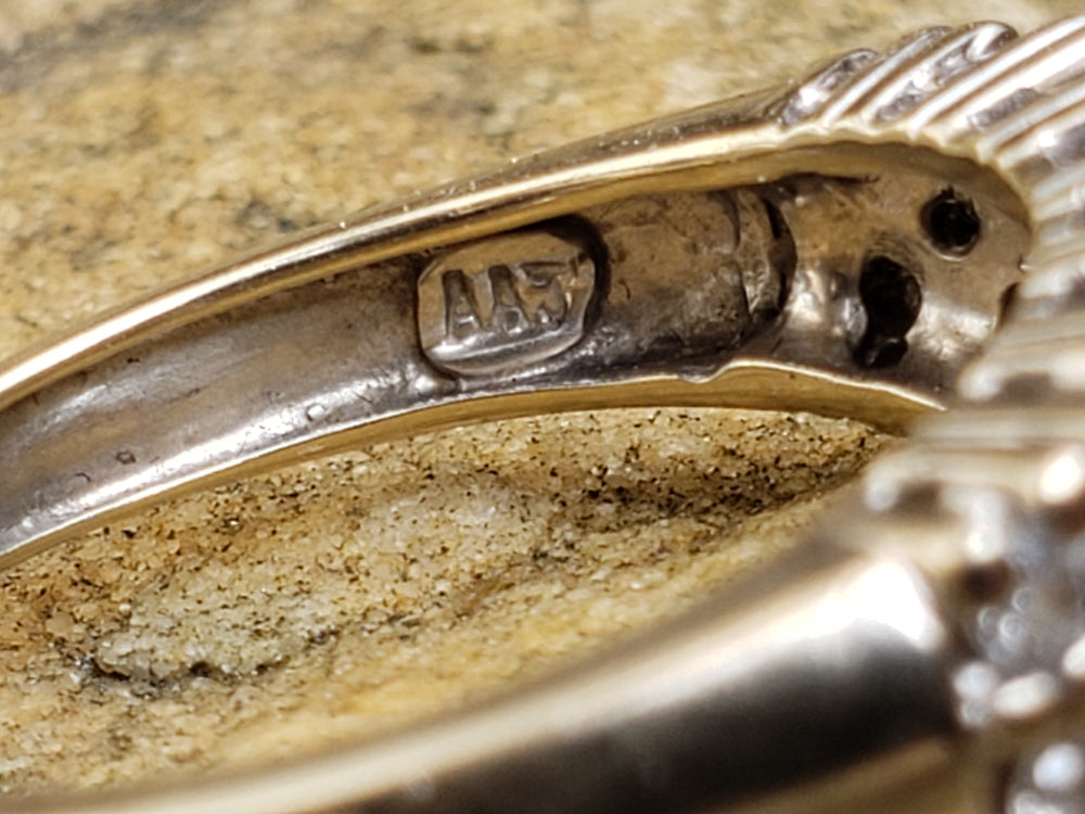 Three Row Diamond Band / Anniversary Band / Diamond Statement Band