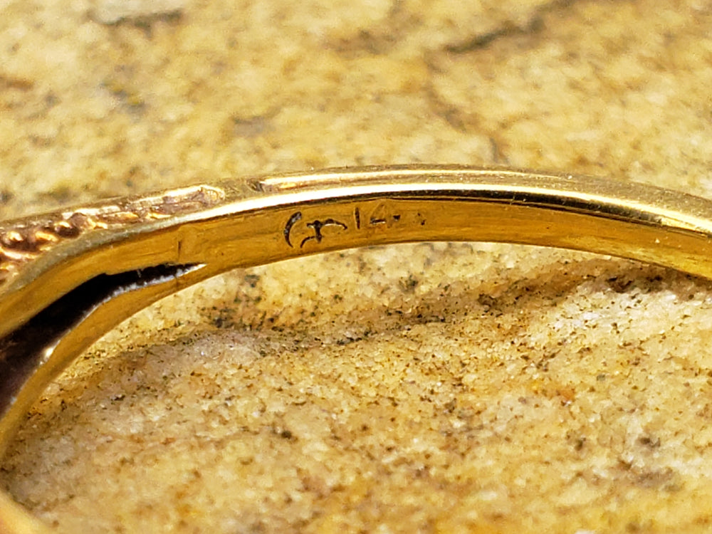 Spectacular Diamond Edwardian / Art Deco Engagement Ring / Old European Cut Diamond