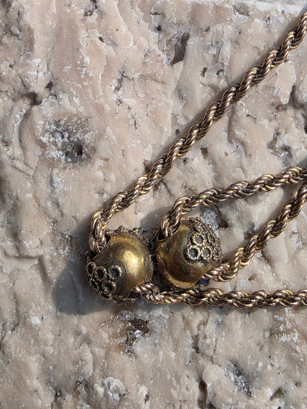 Edwardian Muff Chain / Gold Filled Muff Chain with Dog Clip / 49 Inch Long Antique Muff Chain / Opal and Seed Pearl Watch Chain