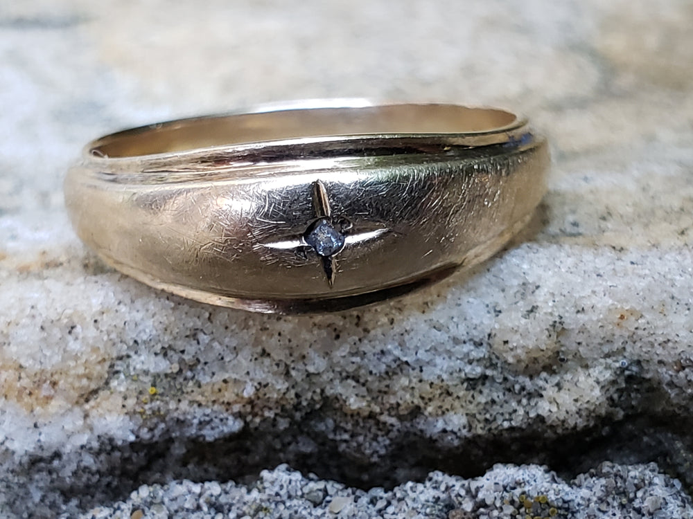 Diamond Wedding Band / Diamond Stacking Band / Diamond Wedding Ring