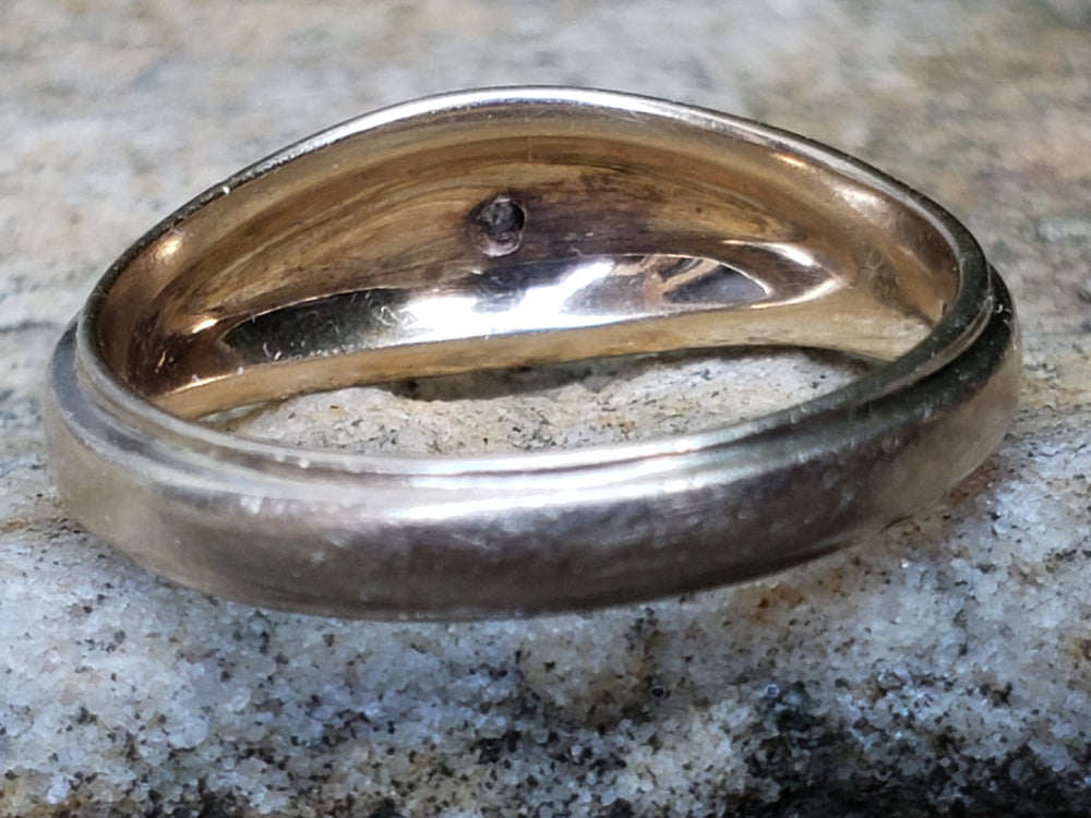 Diamond Wedding Band / Diamond Stacking Band / Diamond Wedding Ring