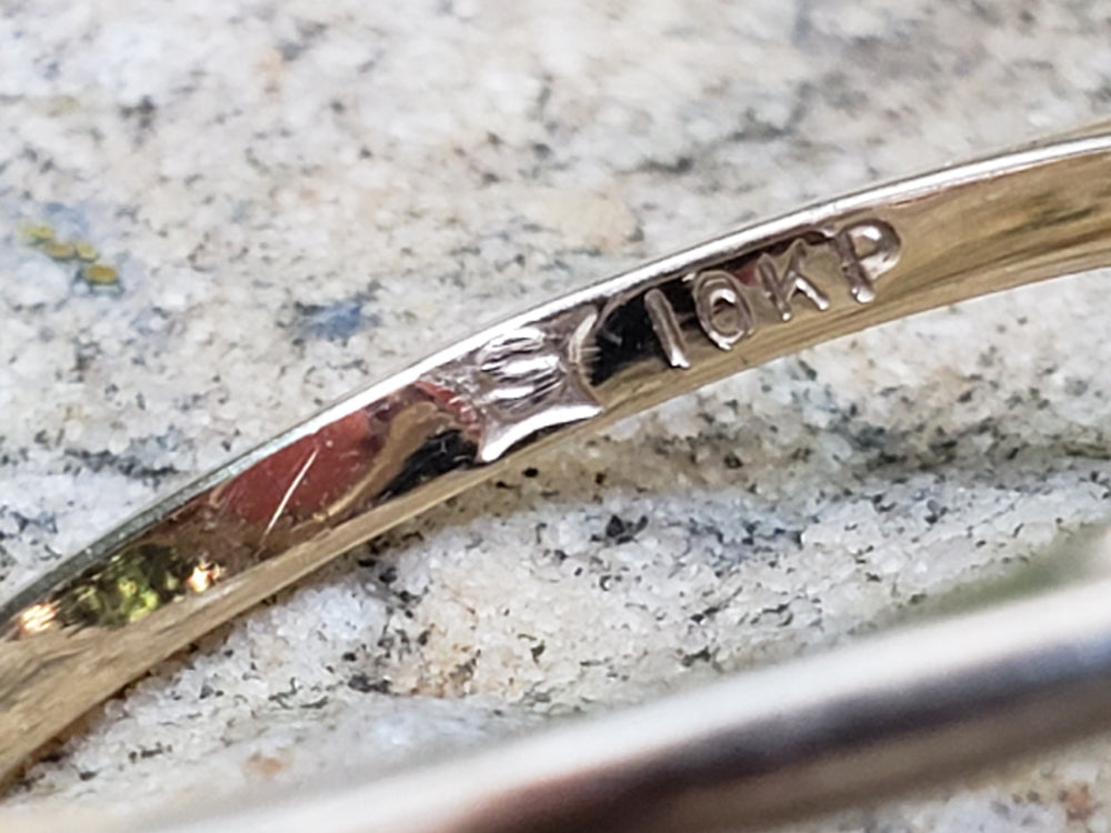 Angel Skin Coral Ring / 10K Yellow Gold and Natural Pink Coral Ring