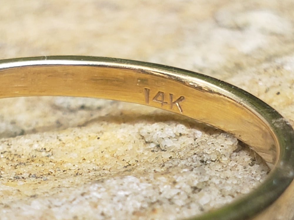 Art Deco Engagement Ring / Stunning Vintage Engagement Ring / Diamond Solitaire Ring