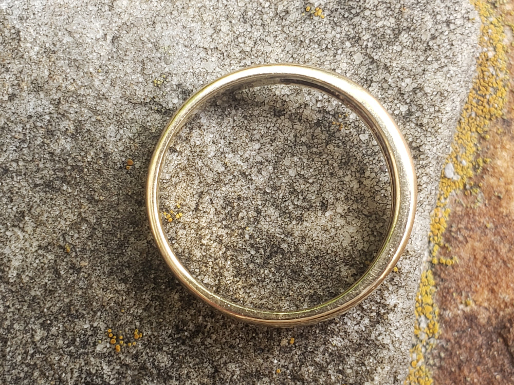 Ruby and Diamond Ring / Channel Set Ruby and Diamond Band / July Birthstone / Ruby Birthstone Ring