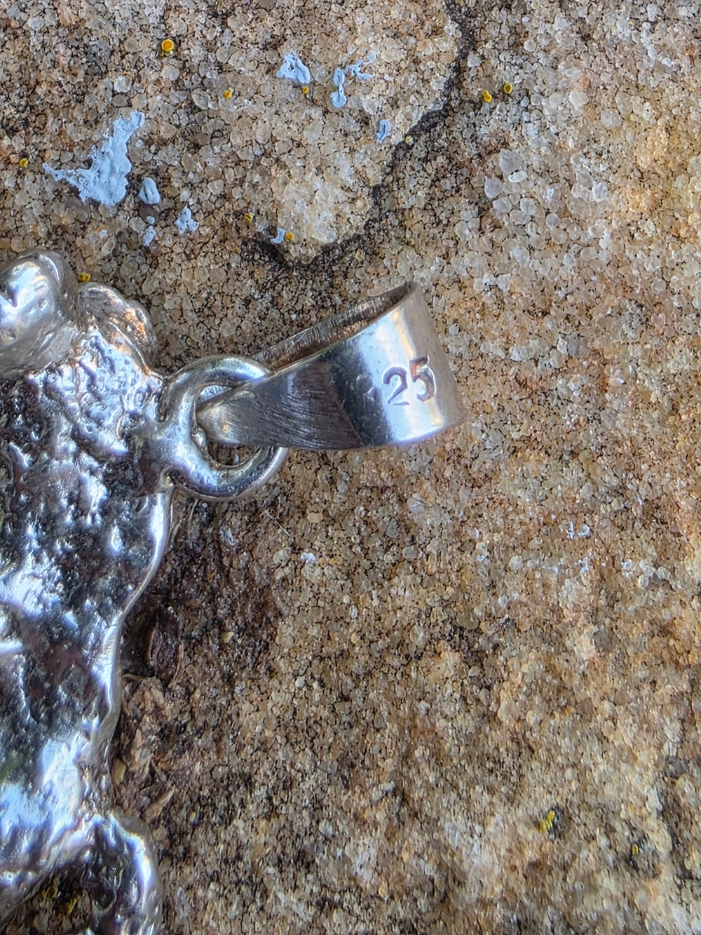 Sterling Silver Ram Pendant / Aries Zodiac Pendant / Sterling Silver Ram Figural Pendant