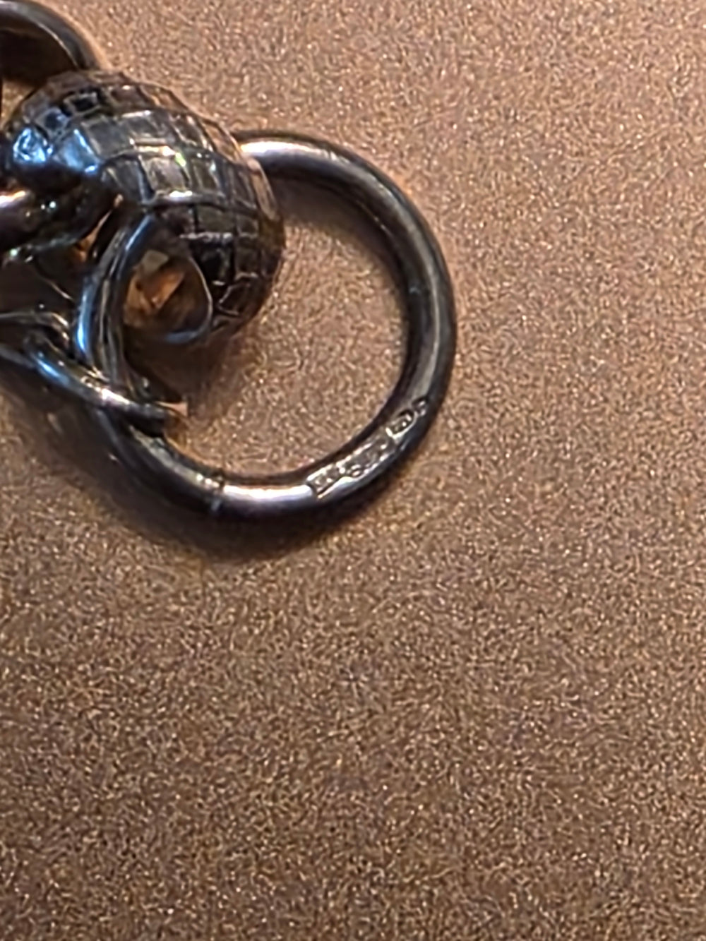 Sterling Silver Padlock Link Bracelet / Italian Made Silver Heart Lock Bracelet / Patterned Link Bracelet