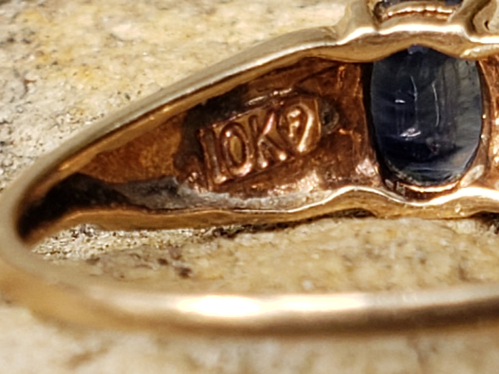 Sapphire Ring / Blue Sapphire Solitaire Ring / September Birthstone Ring / Natural Sapphire Ring