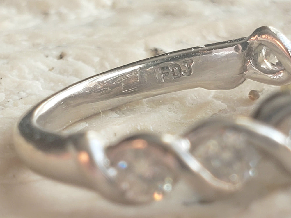 Sapphire and Diamond Engagement Ring / Statement Sapphire Ring