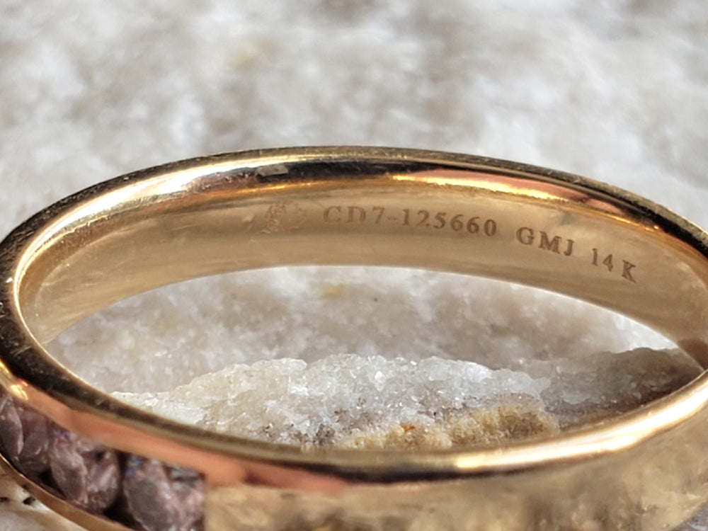 Canadian Diamond Band / Wedding or Anniversary Band / Canadian Diamond Ring