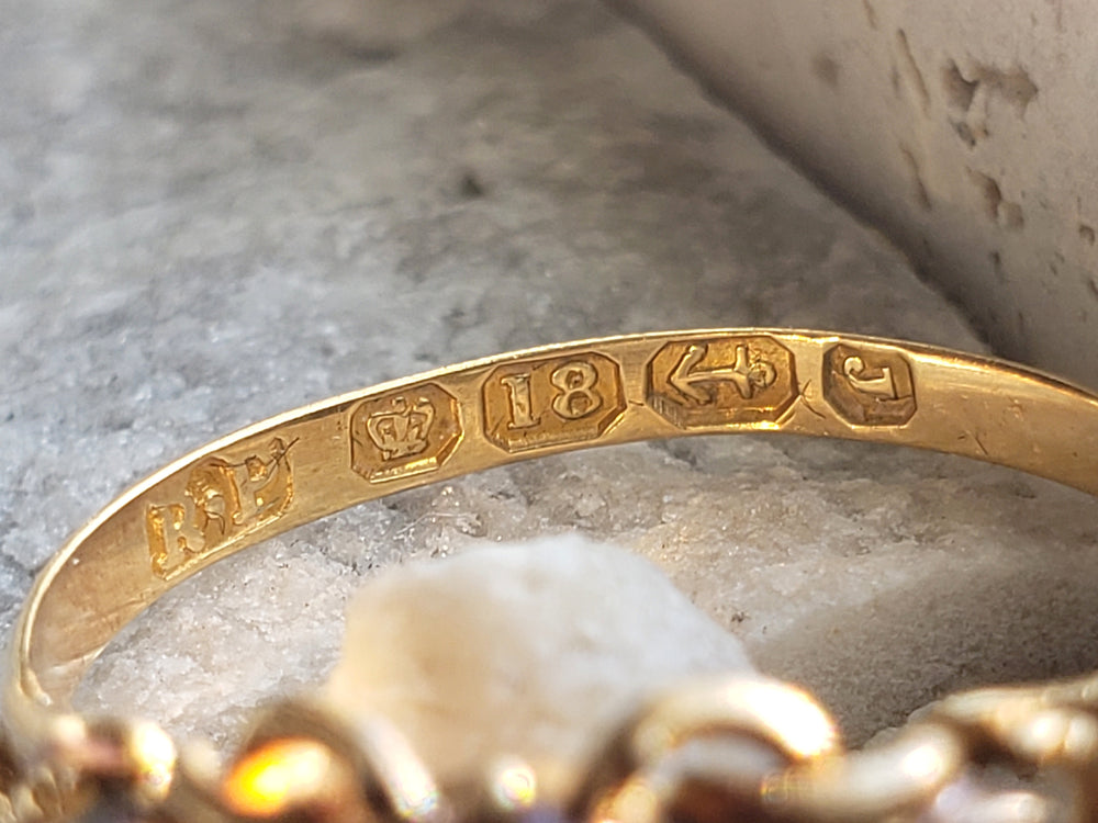 Victorian Opal, Emerald and Ruby Ring