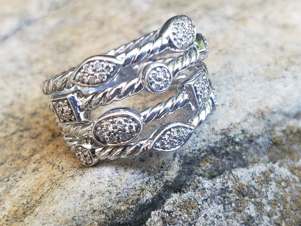 David Yurman Diamond Ring