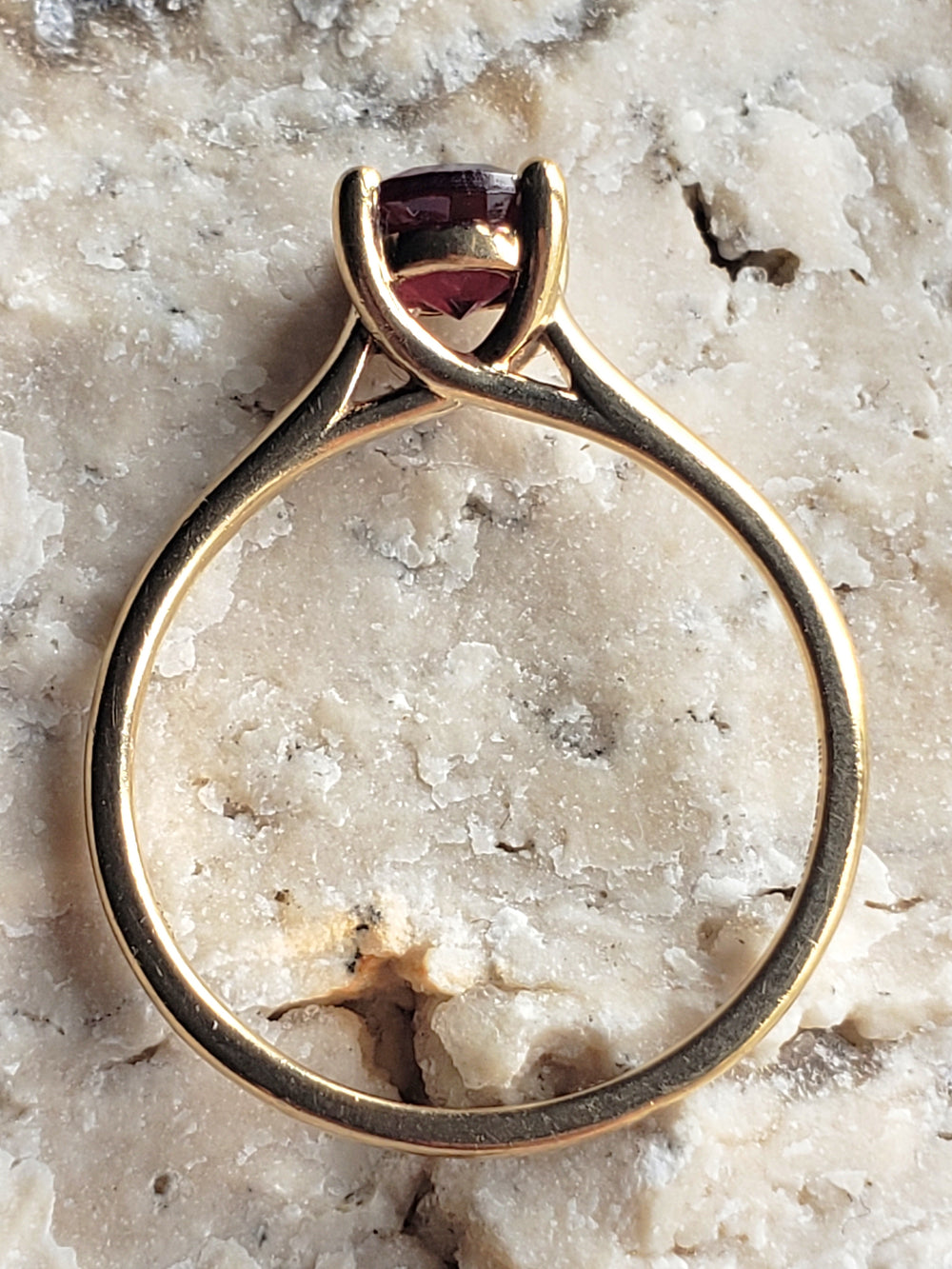 Garnet Ring / January Birthstone Ring