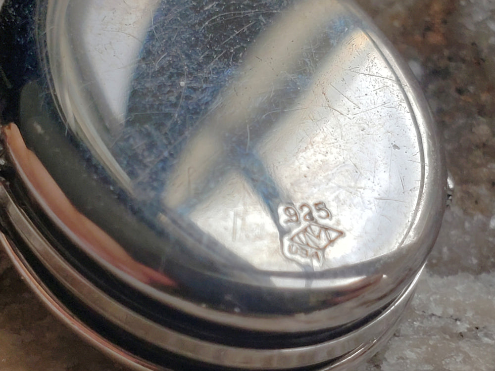 Four Picture Silver Locket / Marathon Locket