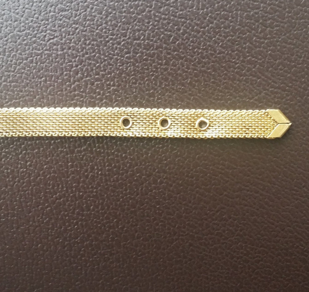 Gold Tone Buckle Ring / Buckle Ring / Adjustable Belt Ring / Costume Jewellery / Belt, Buckle or Garter Ring