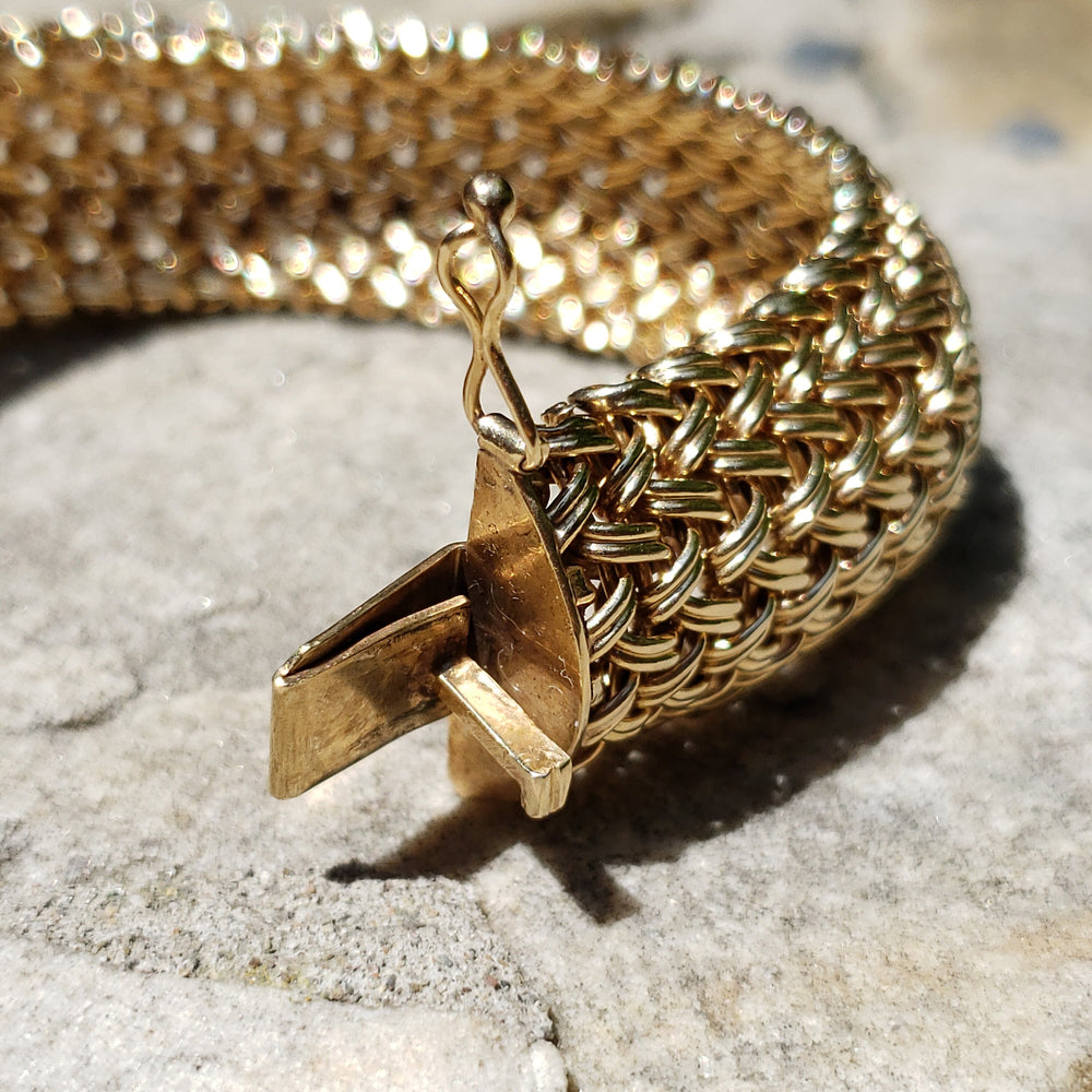 Amazing 14K Gold Bracelet / Fine Jewellery Gold Bracelet / Handmade Gold Bracelet